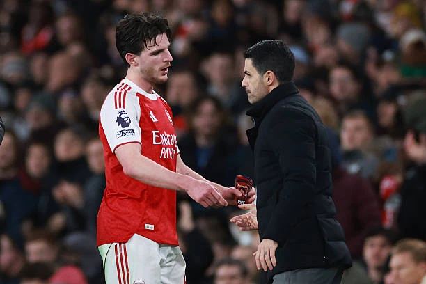 Cơn thịnh nộ của Arteta và Rice thắp sáng hy vọng cho Arsenal Cơn thịnh nộ của Arteta và Rice thắp sáng hy vọng cho Arsenal