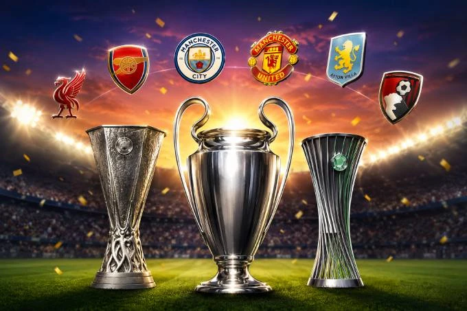 Cuộc đua giành vé châu Âu: Cục diện trước vòng đấu hạ màn Premier League 2025/26 Cuộc đua giành vé châu Âu: Cục diện trước vòng đấu hạ màn Premier League 2025/26