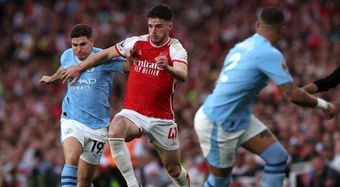 Declan Rice tuyên bố Arsenal không đến Etihad để cầu hòa