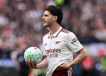 Declan Rice và khoảnh khắc khiến Arsenal lo sốt vó