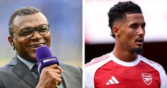 Desailly xin lỗi và khẳng định Saliba hay hơn Van Dijk