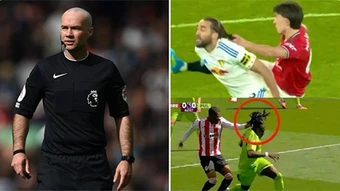 Fan MU phẫn nộ với trọng tài Paul Tierney: 'Kéo tóc thì đỏ, lúc khác lại… không sao?'