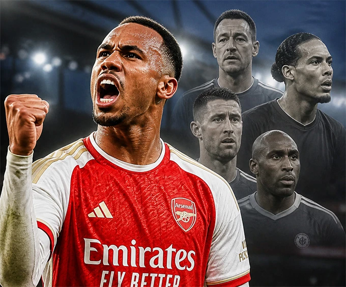 Gabriel Magalhaes đứng ở đâu trong Top các trung vệ ghi nhiều bàn nhất ở Premier League? Gabriel Magalhaes đứng ở đâu trong Top các trung vệ ghi nhiều bàn nhất ở Premier League?