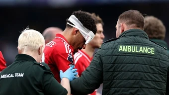 Gibbs-White có thể đấu Aston Villa bất chấp chấn thương vùng đầu