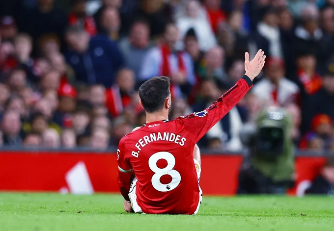 Hành động gây phẫn nộ của Bruno Fernandes Hành động gây phẫn nộ của Bruno Fernandes