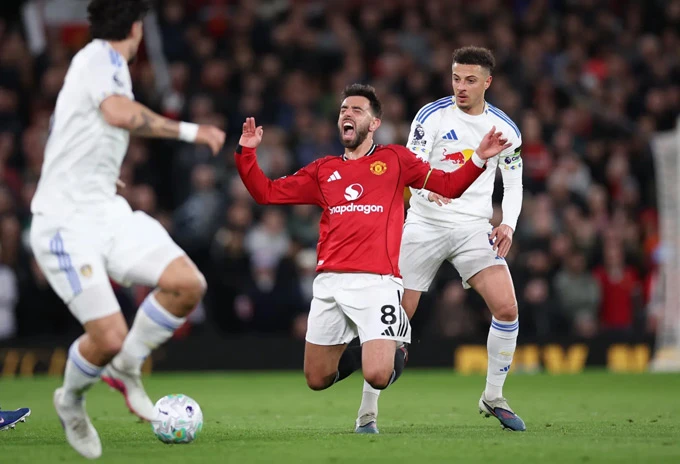 Hành động gây phẫn nộ của Bruno Fernandes Hành động gây phẫn nộ của Bruno Fernandes