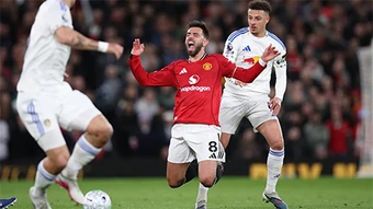 Hành động gây phẫn nộ của Bruno Fernandes