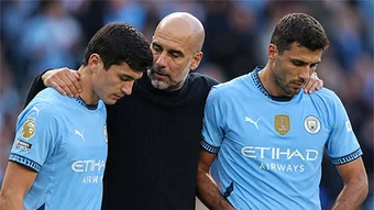 HLV Guardiola cập nhật tình hình của Rodri trước trận Man City vs Crystal Palace
