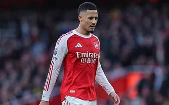 Huyền thoại Italy giục Arteta phế truất William Saliba