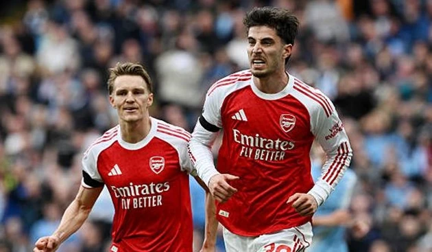 Hy vọng chưa tắt với Arsenal sau màn trình diễn tại Etihad Hy vọng chưa tắt với Arsenal sau màn trình diễn tại Etihad