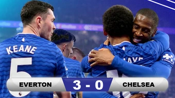 Kết quả Everton 3-0 Chelsea: The Blues lại thua