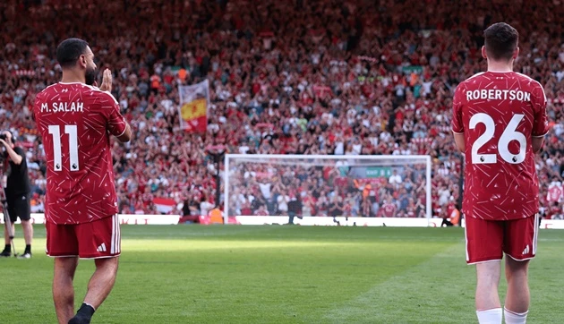 Kỷ nguyên vàng của Salah và Robertson tại Liverpool chính thức khép lại Kỷ nguyên vàng của Salah và Robertson tại Liverpool chính thức khép lại