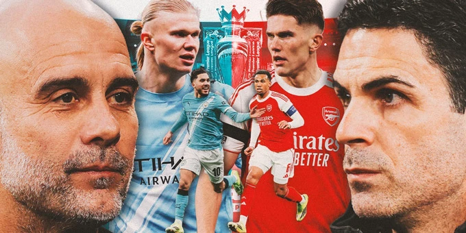 Lịch thi đấu còn lại của Arsenal và Man City: Lợi thế thuộc về ai? Lịch thi đấu còn lại của Arsenal và Man City: Lợi thế thuộc về ai?