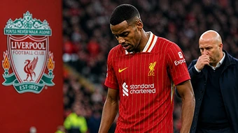 Liverpool mất trụ cột vì chấn thương trước đại chiến với MU
