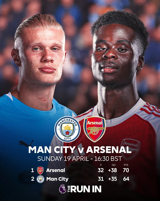 Lộ diện trọng tài bắt chính trận Man City vs Arsenal, fan Pháo thủ sốc nặng