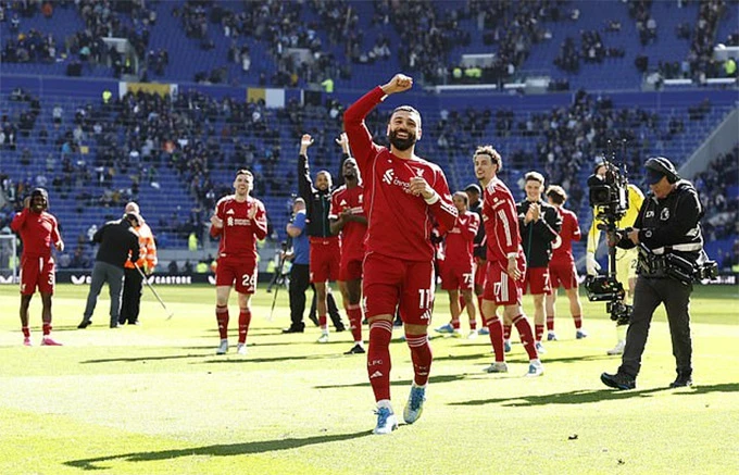 Lời chia tay ngọt ngào của Salah ở derby Merseyside cuối cùng