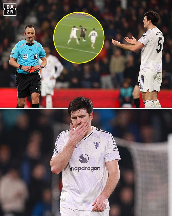 Maguire hay VAR khiến MU mất 2 điểm ở trận đấu với Bournemouth? Maguire hay VAR khiến MU mất 2 điểm ở trận đấu với Bournemouth?