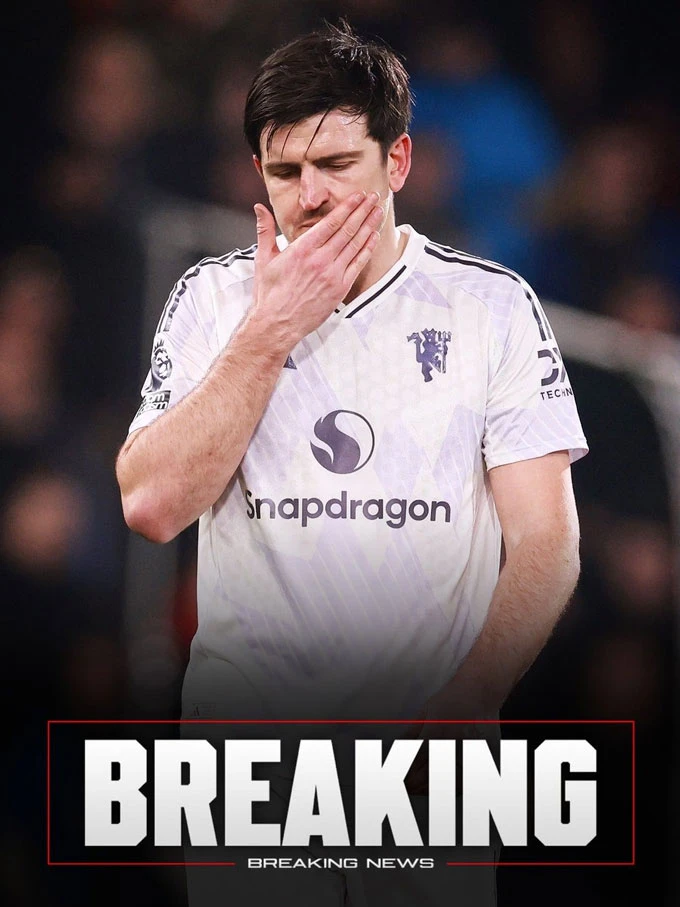 Maguire nhận thêm án phạt, MU dùng cặp trung vệ có tổng tuổi 39 đấu Chelsea Maguire nhận thêm án phạt, MU dùng cặp trung vệ có tổng tuổi 39 đấu Chelsea