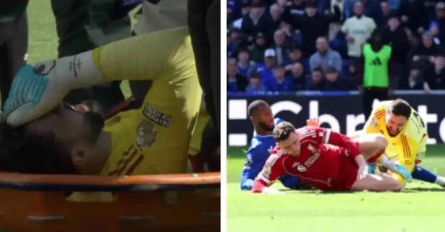 Mamardashvili dính chấn thương nặng ở trận derby Merseyside Mamardashvili dính chấn thương nặng ở trận derby Merseyside