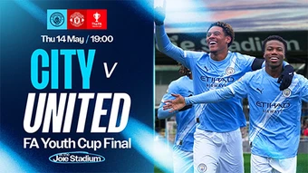 Man City 'chơi tiểu xảo' trước derby Manchester ở chung kết FA Youth Cup