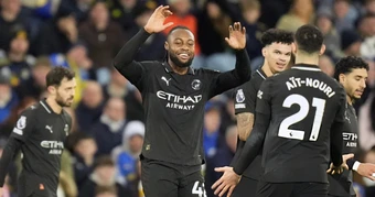 Man City hạ Leeds, gây áp lực cực đại lên Arsenal