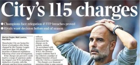Man City hưởng lợi nhiều nhất từ án phạt 'gãi ngứa' dành cho Chelsea Man City hưởng lợi nhiều nhất từ án phạt 'gãi ngứa' dành cho Chelsea