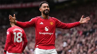 Matheus Cunha đã chơi trận cuối cho MU mùa này