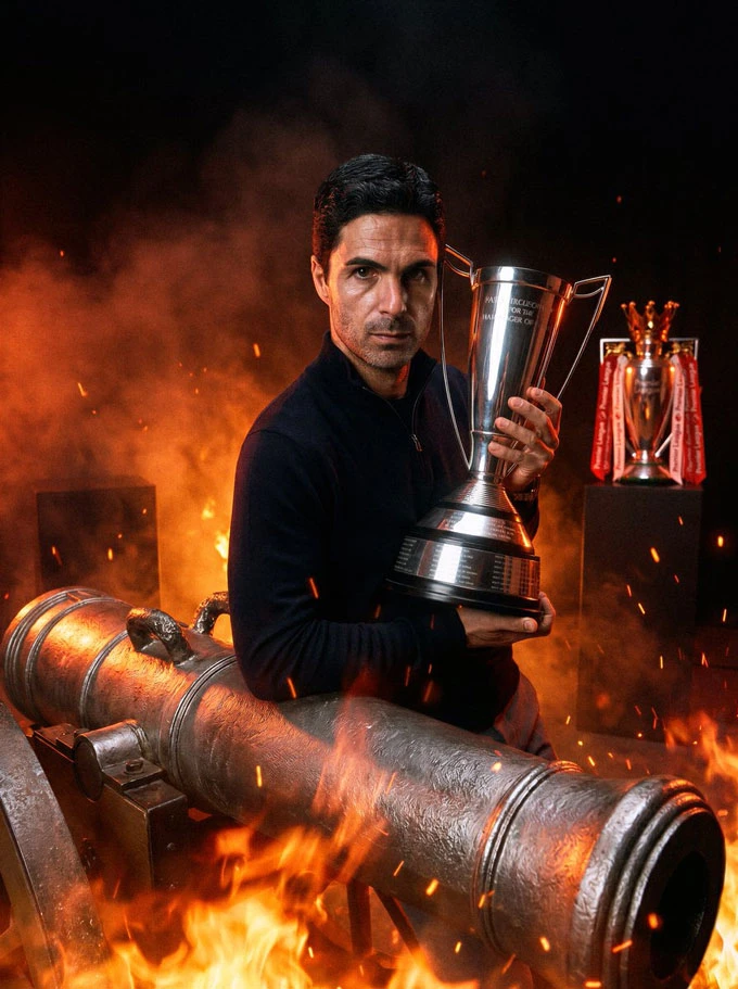 Mikel Arteta giành giải HLV xuất sắc nhất mùa tại Premier League 2025/26 Mikel Arteta giành giải HLV xuất sắc nhất mùa tại Premier League 2025/26