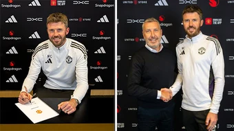 MU bổ nhiệm Carrick làm HLV trưởng
