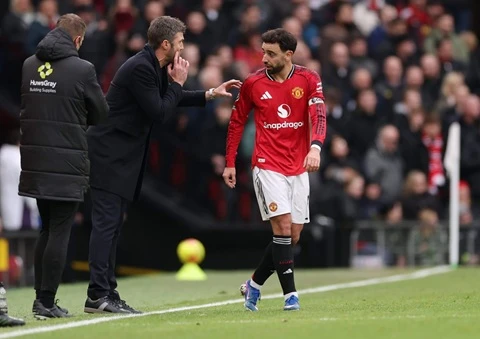 MU sợ lặp lại cảnh ‘Bruno Fernandes gánh team’
