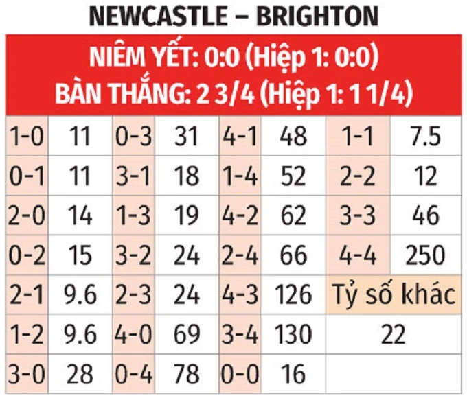 Nhận định bóng đá Newcastle vs Brighton, 21h00 ngày 2/5: Bắn hạ Chích chòe Nhận định bóng đá Newcastle vs Brighton, 21h00 ngày 2/5: Bắn hạ Chích chòe