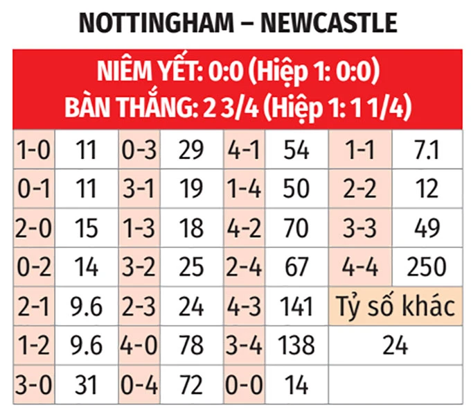 Nhận định bóng đá Nottingham Forest vs Newcastle, 20h00 ngày 10/5: Chích chòe tiếp đà hồi sinh Nhận định bóng đá Nottingham Forest vs Newcastle, 20h00 ngày 10/5: Chích chòe tiếp đà hồi sinh