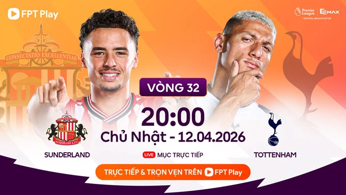 Nhận định bóng đá Sunderland vs Tottenham, 20h00 ngày 12/4: Thay tướng, đổi vận Nhận định bóng đá Sunderland vs Tottenham, 20h00 ngày 12/4: Thay tướng, đổi vận
