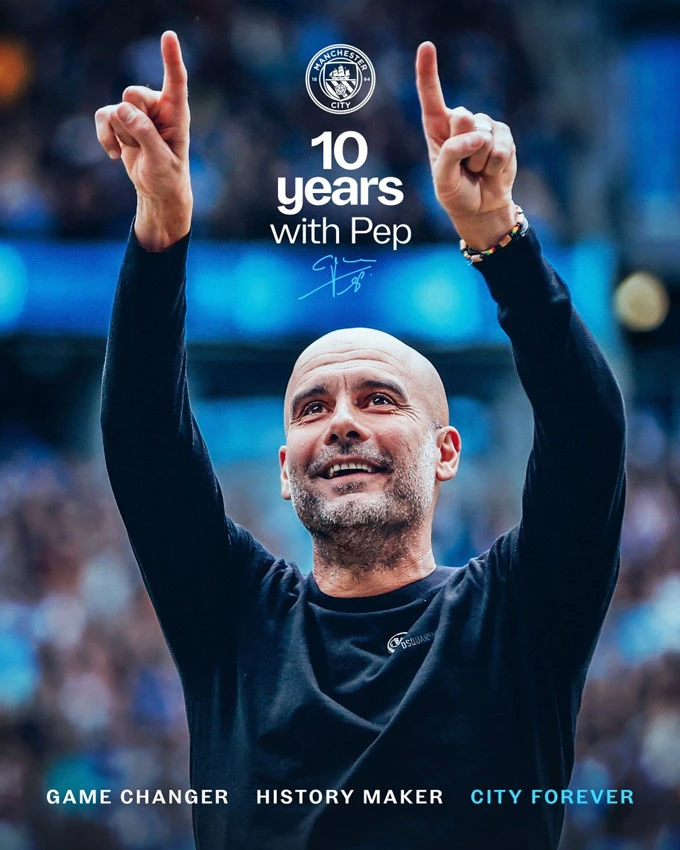 Pep Guardiola thông báo chia tay Man City Pep Guardiola thông báo chia tay Man City