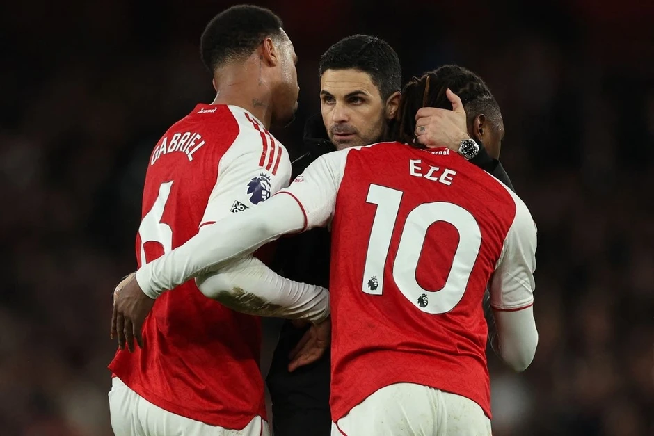 Phản ứng của HLV Mikel Arteta khi Arsenal đánh bại Chelsea Phản ứng của HLV Mikel Arteta khi Arsenal đánh bại Chelsea