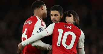 Phản ứng của HLV Mikel Arteta khi Arsenal đánh bại Chelsea