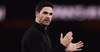 Phản ứng của HLV Mikel Arteta khi Arsenal đánh bại Everton