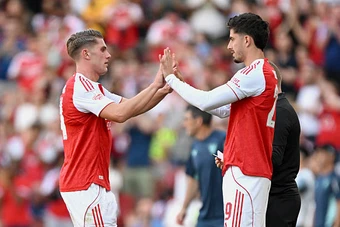 Phát kiến vô tình từ Viktor Gyokeres và Kai Havertz cứu Arsenalgy