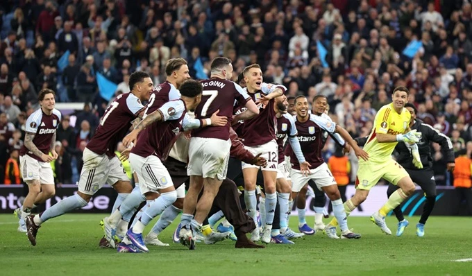 Premier League đảo lộn vì Aston Villa vào chung kết Europa League Premier League đảo lộn vì Aston Villa vào chung kết Europa League