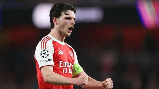 Rice tuyên bố Arsenal sẽ tạo địa chấn tại Etihad Rice tuyên bố Arsenal sẽ tạo địa chấn tại Etihad