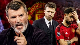 Roy Keane gây gổ Bruno Fernandes vì có tư thù với MU