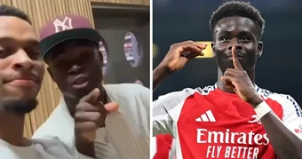 Saka bị mỉa mai "kiêu ngạo" sau khi Arsenal đăng quang