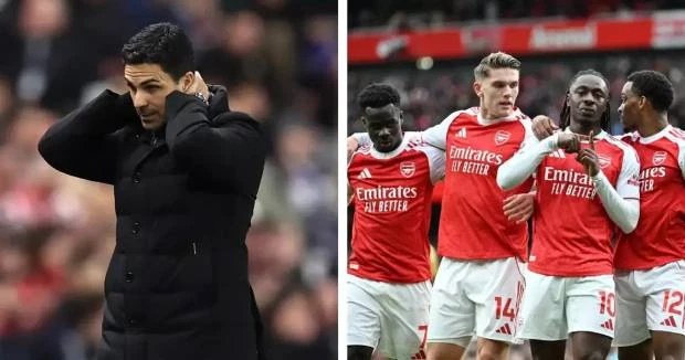 Sẩy chân, Arsenal vẫn có 87% cơ hội vô địch Ngoại hạng Anh Sẩy chân, Arsenal vẫn có 87% cơ hội vô địch Ngoại hạng Anh
