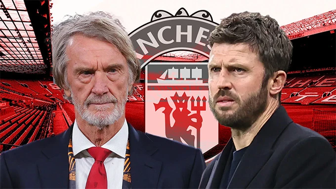 Sir Jim Ratcliffe né tránh câu hỏi về tương lai Carrick tại MU