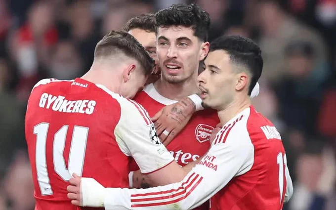 Trực tiếp Arsenal 1-1 Bournemouth: Gyokeres gỡ hòa cho chủ nhà
