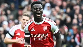 Trực tiếp Arsenal 3-0 Fulham (Hết hiệp 1)