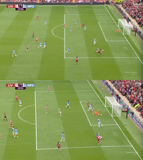 Trực tiếp Liverpool 1-2 Nottingham: Đội khách vượt lên nhờ quả penalty Trực tiếp Liverpool 1-2 Nottingham: Đội khách vượt lên nhờ quả penalty
