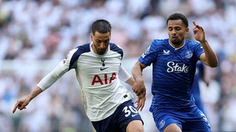 Trực tiếp Tottenham 1-0 Everton: Hiệp 2 bắt đầu