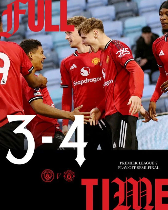 U21 MU đánh bại U21 Man City, 2 sao trẻ xứng đáng lên đội một U21 MU đánh bại U21 Man City, 2 sao trẻ xứng đáng lên đội một