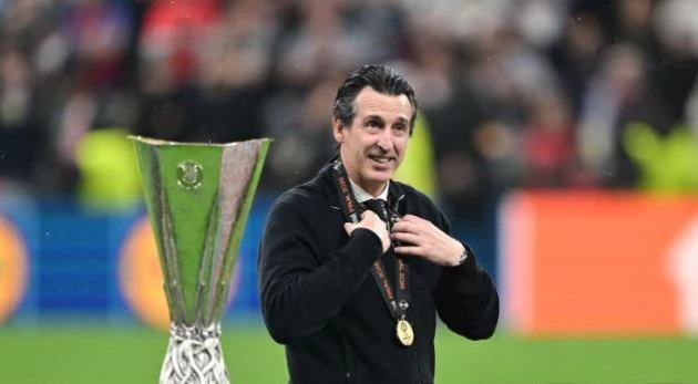 Vô địch Europa League, Emery ra thử thách cho Aston Villa Vô địch Europa League, Emery ra thử thách cho Aston Villa